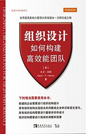 组织设计:如何构建高效能团队 (管理大师经典系列)